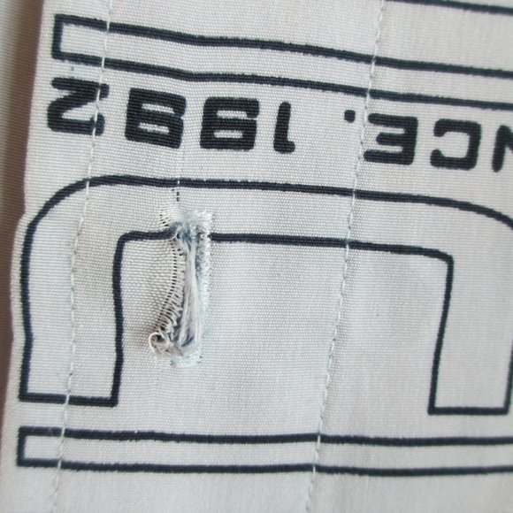 Fubu The Collection Jeans Shirt Button Down Size XL All Over Print Short Sleeve - Picture 4 of 13
